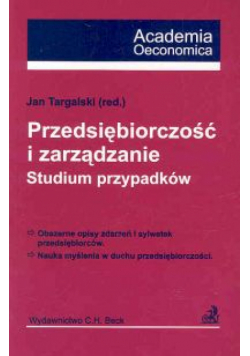 Przedsiębiorczość i zarządzanie