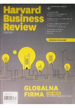 Harvard Business Review  Nr 12 / 14 Globalna firma