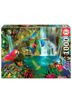 Puzzle 1000 Kolorowe papugi G3