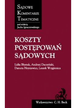 Koszty postępowań sądowych