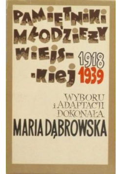 Pamiętniki młodzieży wiejskiej 1918 - 1939