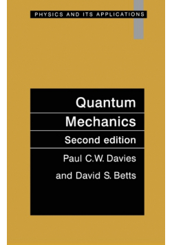Quantum Mechanics, Second edition