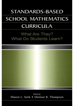 Standards-based School Mathematics Curricula