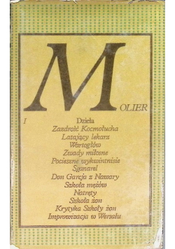 Molier dzieła Tom I