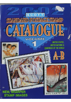 Scott 2002 Standard postage stamp catalogue vol 1