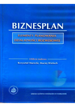 Biznes plan Elementy planowania