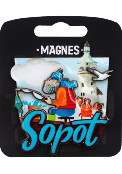 Magnes I love Poland Sopot ILP-MAG-C-SOP-20