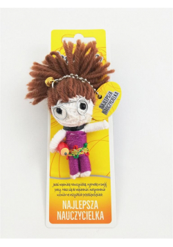 Brelok Kłębek Szczęścia - Najlepsza Nauczycielka