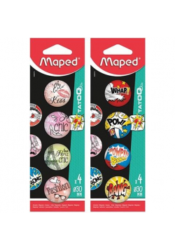 Magnesy Tatoo 30mm mix MAPED