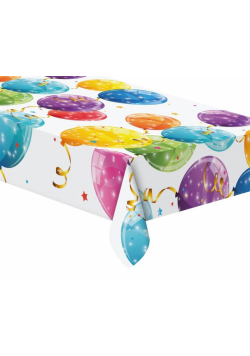 Obrus papierowy Sparkling Balloons 120x180cm