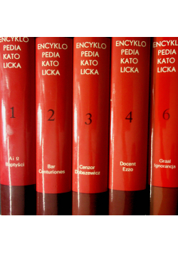 Encyklopedia Katolicka 5 tomów