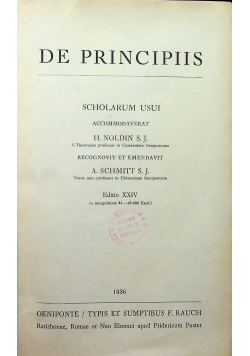 De Principiis 1936r/De Sexto 1937r/De Censuris  1938r