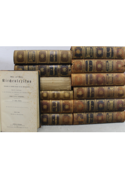Weser und Welte s Kirchenlexikon  13 tomów  1882 do   1903 r