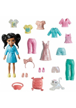 Polly Pocket Lalka + ubranka asortyment HKV92