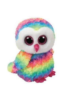 Beanie Boos Owen - Wielobarwna Sowa 24cm