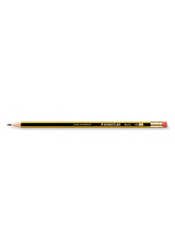 Ołówek Noris z gumką HB (12szt) STAEDTLER
