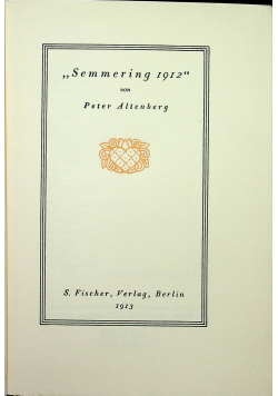 Semmering 1912 1913 r.