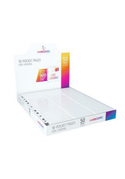 Gamegenic:18-Pocket Pages Sideloading-White(50szt)
