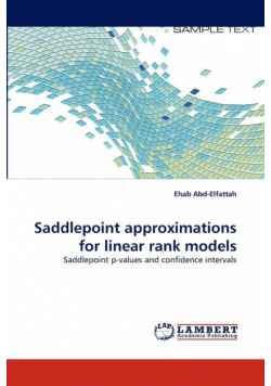 Saddlepoint Approximations for Linear Rank Models