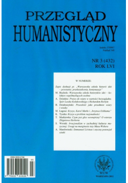 Przegląd humanistyczny 3/2012