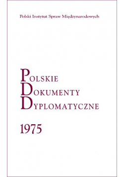 Polskie Dokumenty Dyplomatyczne 1975