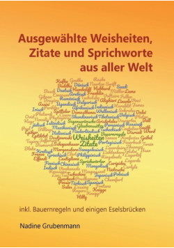 Ausgewählte Weisheiten, Zitate und Sprichworte aus aller Welt