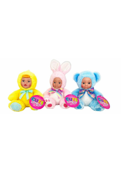 Lalka bobas w stroju zwierzątka softy mix