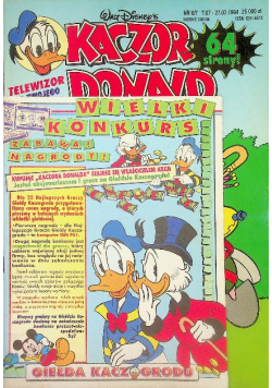 Komiks Kaczor Donald Nr  6 / 94