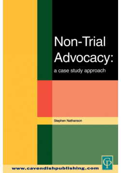 Non-Trial Advocacy
