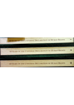 60 Years of the Universal Declaration of Human Rights, Tom I do  III