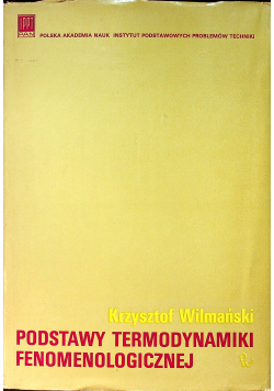 Podstawy termodynamiki fenomenologicznej