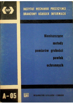 Nieniszczące metody pomiarów