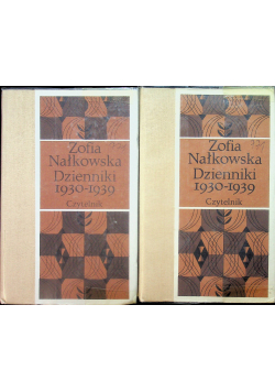 Nałkowska dzienniki 1930 1939 2 części