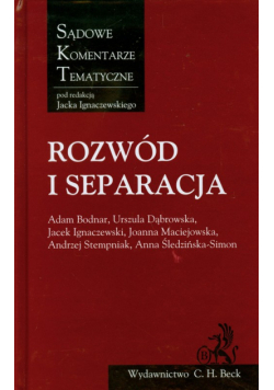 Rozwód i separacja