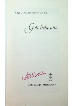 Gott liebt uns