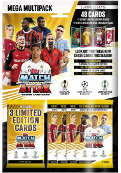 UEFA Champions League Match Attax 2024/25 Mega Multipack