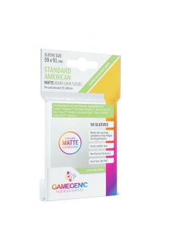 Gamegenic:Matte Stand.American-Sized Sleeves 59x91