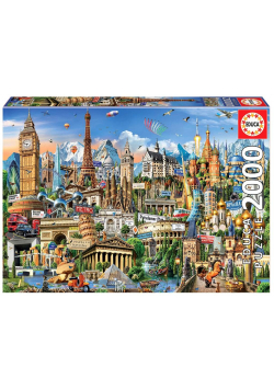 Puzzle 2000 Symbole Europy G3