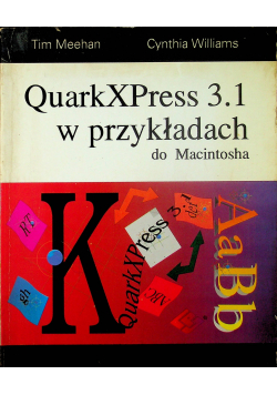 QuarkXPress 3 1 w przykładach do Macintosha