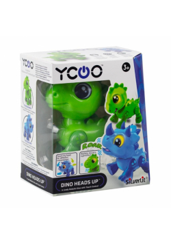Robot Dino Heads Up zielony
