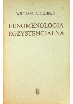 Fenomenologia egzystencjalna