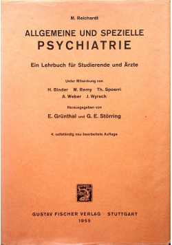 Allgemeine und spezielle Psychiatrie