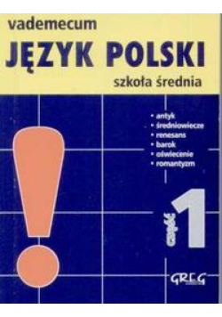 Vademecum mini Język polski 1