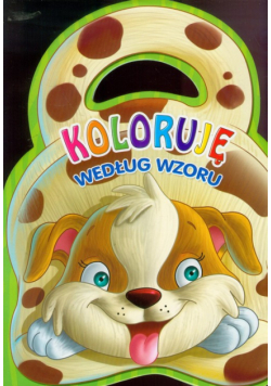 Koloruję według wzoru Pies