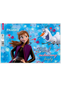 Blok techniczny biały A4/10K Frozen II