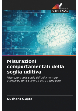 Misurazioni comportamentali della soglia uditiva