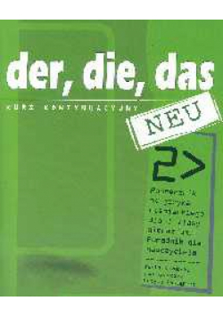 Der die das neu 2 Poradnik dla nauczyciela