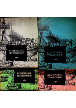 Komentarze fromborskie 4 tomy