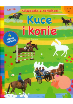 Boumans Lieve - Kuce i konie Książeczka z naklejkami