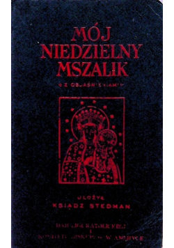 Mój niedzielny mszalik
